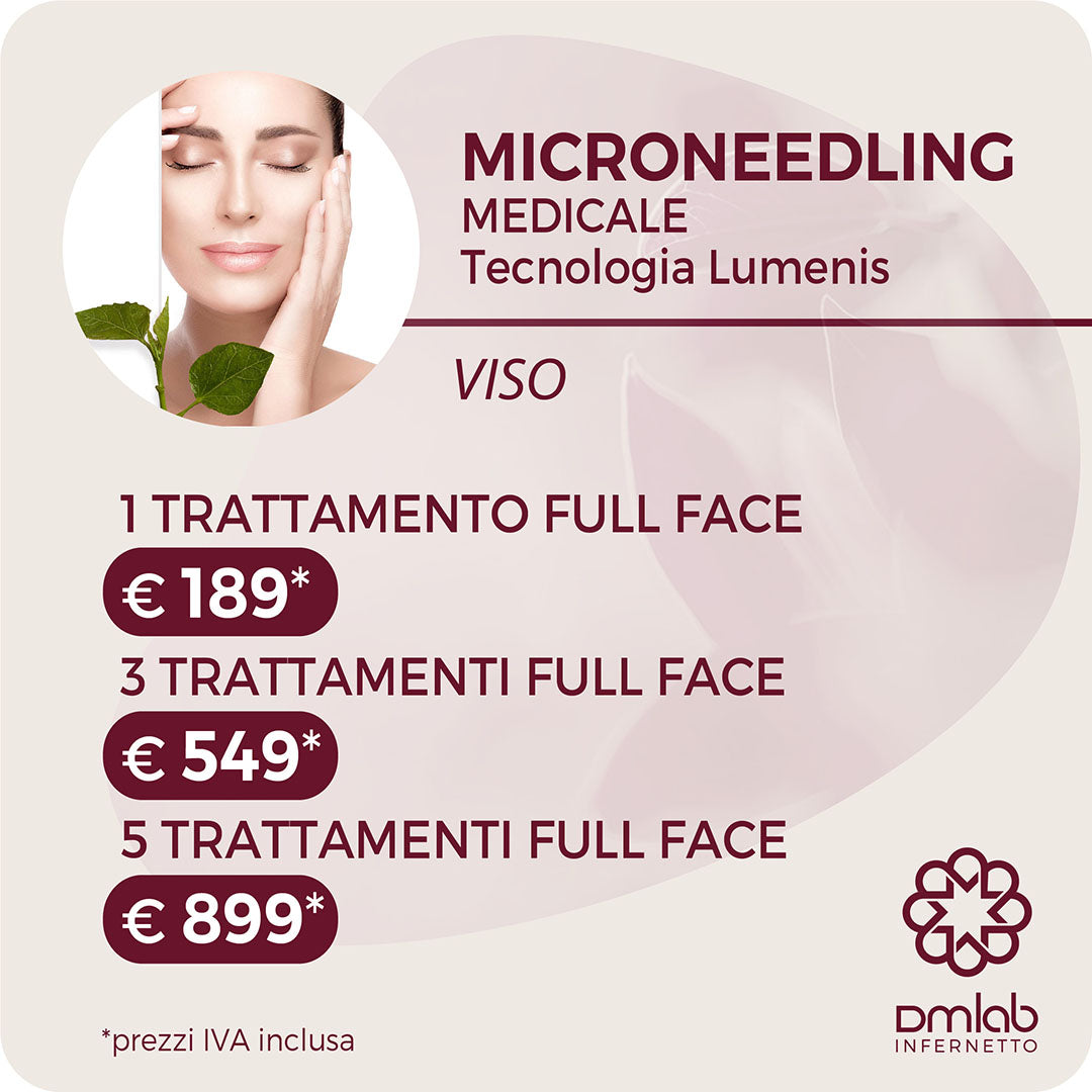MICRONEEDLING MEDICALE – TECNOLOGIA LUMENIS – VISO