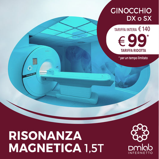 Risonanza Magnetica 1,5T – Ginocchio DX o SX