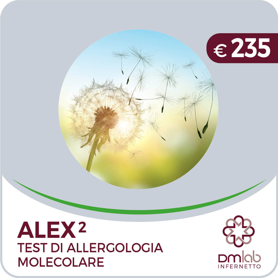 ALEX2 test di allergologia molecolare