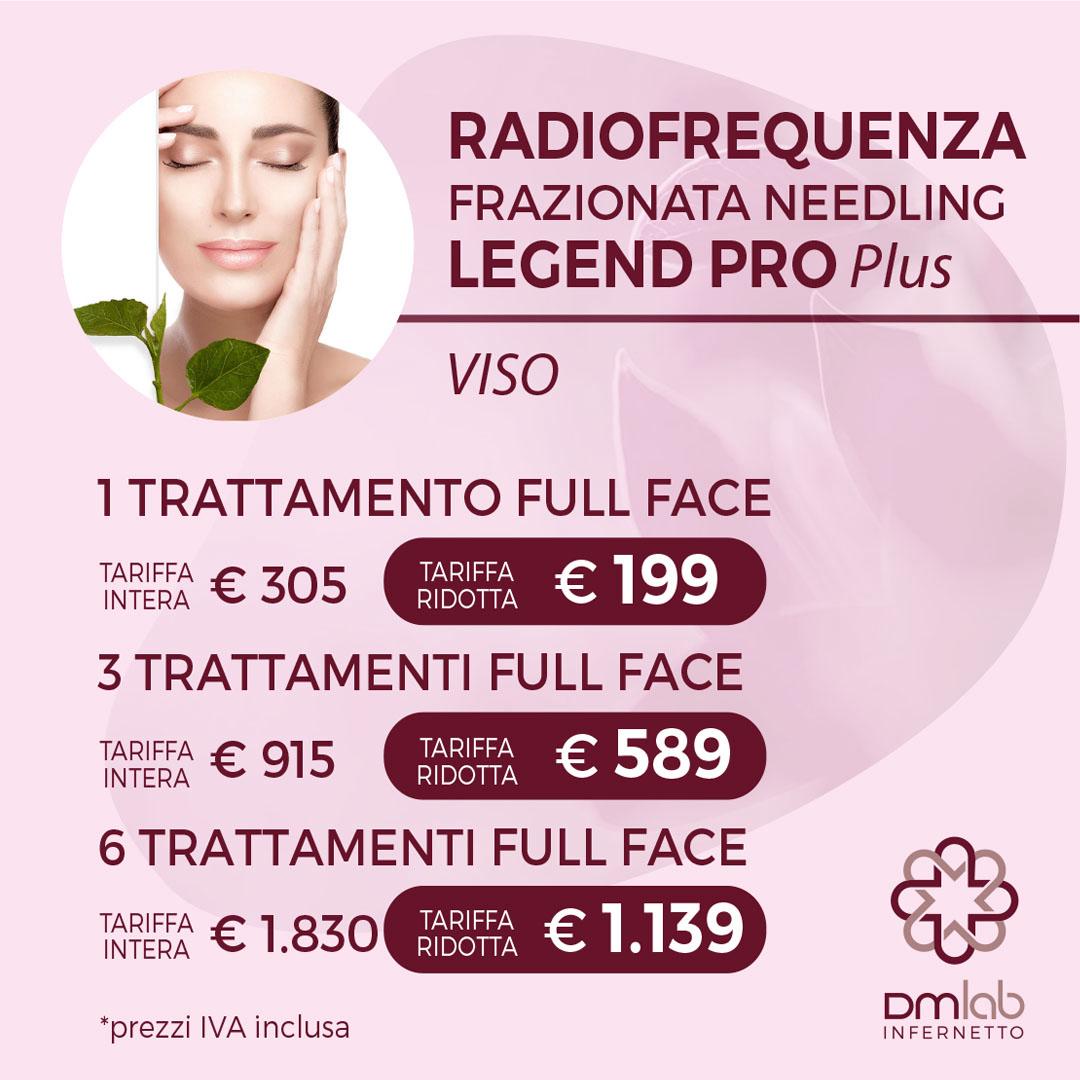 Radiofrequenza Frazionata Needling Legend Pro Plus – Viso