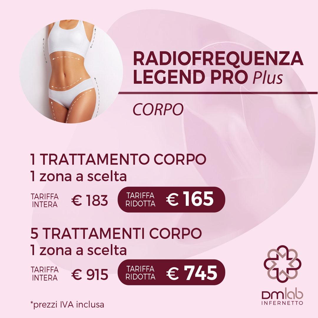 Radiofrequenza Legend Pro Plus – Corpo