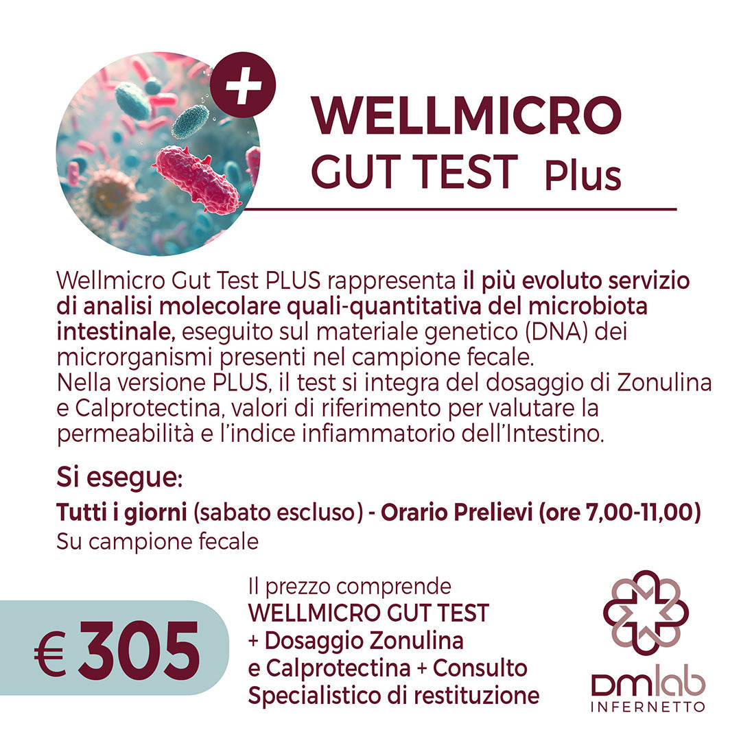 WELLMICRO GUT TEST PLUS