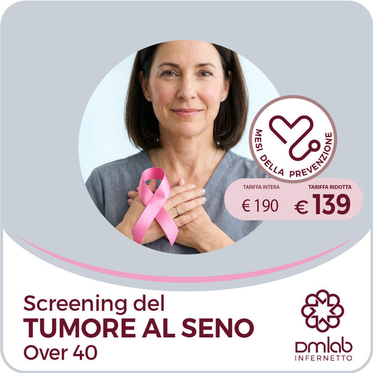 Screening del tumore al seno – OVER 40